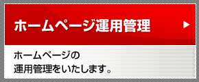 ホームページ運用管理:ホームページの運用管理をいたします。